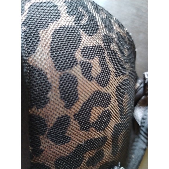 Kindly Yours Women's Bra 38C Underwire Lightly Padded Leopard - Picture 7 of 12